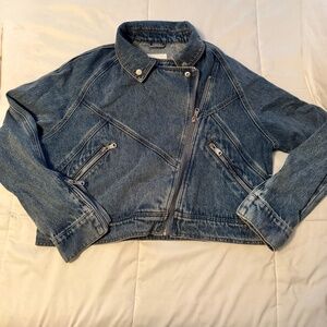 Denim moto Jacket
